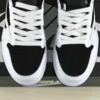 Low Top Sneakers, White Black Colorway, Reverse Hook Design, Lace Up Design, Casual Gift for Sneaker Fans