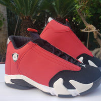 Sneakers, White Black Red Colorway, Lace Up Design, Casual Gift for Sneaker Fans