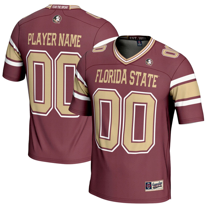 Florida State Seminoles NIL Pick-A-Player Football Jersey - Maroon