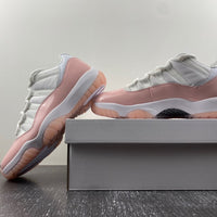 Low Top Sneakers, White Pink Colorway, Lace Up Design, Casual Gift for Sneaker Fans