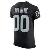 Las Vegas Raiders Black Elite Custom Jersey