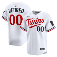 Minnesota Twins White Home Limited Pick-A-Player Retired Roster Jersey