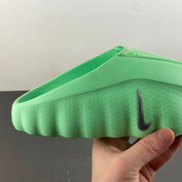Slides, Green Colorway, Slip On Design, Casual Gift for Shoe Lovers