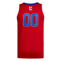 #00 Kansas Jayhawks Black History Month Basketball Jersey - Royal/Red