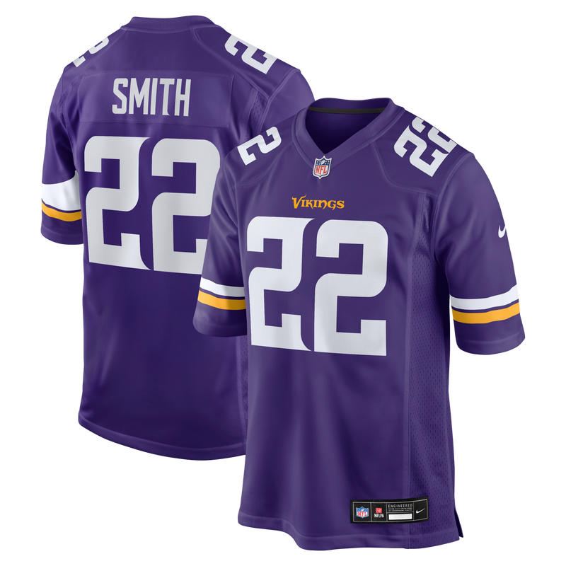 Minnesota Vikings Harrison Smith Purple Game Jersey