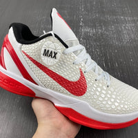 Low Top Sneakers, White Red Colorway, Lace Up Design, Casual Gift for Sneaker Fans