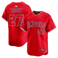 Los Angeles Angels Mike Trout Red Alternate Limited Player Jersey