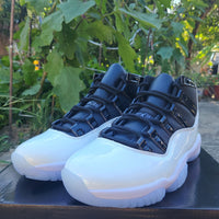 High Top Sneakers, White Black Colorway, Lace Up Design, Casual Gift for Sneaker Fans