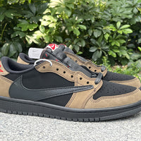 Low Top Sneakers, Black Brown Colorway, Lace Up Design, Casual Gift for Sneaker Fans