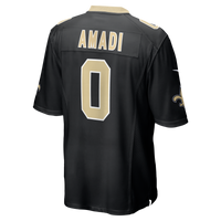New Orleans Saints Ugo Amadi Black Team Game Jersey