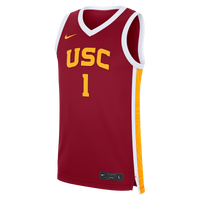 #1 USC Trojans Road Replica Basketball Jersey - Cardinal