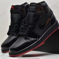 Sneakers, Black Red Colorway, Lace Up Design, Casual Gift for Sneaker Fans