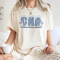 Certified Nursing Assistant Holiday Graphic Tee, CNA Christmas Snowman T-Shirt, Winter Hospital Nurse Shirt, Adorable Medical Assistant Present