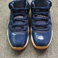 Low Top Sneakers, Navy Blue Colorway, Lace Up Design, Casual Gift for Sneaker Fans