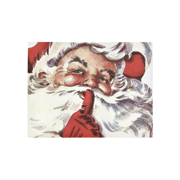 Nostalgic Christmas Runner Rug, Vintage Santa Claus Runner Rug, Retro Holiday Hallway Runner Rug, Seasonal Floor Rug, Winter 