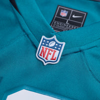 Jacksonville Jaguars Number 1 Dad Teal Game Jersey