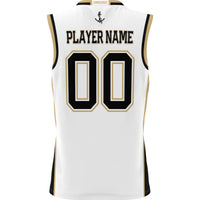 Vanderbilt Commodores NIL Pick-A-Player Basketball Jersey - White