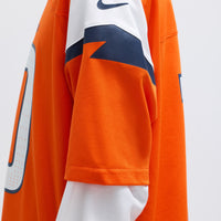 Denver Broncos Bo Nix Orange Player Game Jersey