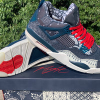 Sneakers, Navy White Colorway, Lace Up Design, Casual Gift for Sneaker Fans