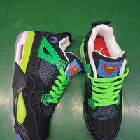 Sneakers, Black Green Colorway, Lace Up Design, Casual Gift for Sneaker Fans