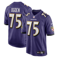 Baltimore Ravens Jonathan Ogden Purple Game Retired Player Jersey