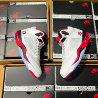 High Top Sneakers, White Black Red Colorway, Lace Up Design, Casual Gift for Sneaker Fans