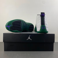 Low Top Sneakers, White Green Purple Colorway, Lace Up Design, Casual Gift for Sneaker Fans
