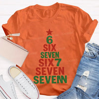 Festive Holiday Vibes T-Shirt, Christmas Trees Graphic Shirt, Retro Christmas Tree Tee, Winter Holiday Apparel, Adorable Xmas Present for Men Women