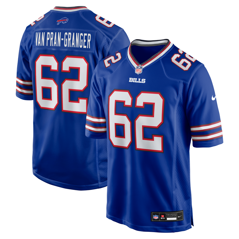 Buffalo Bills Sedrick Van Pran-Granger Royal Game Jersey