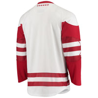 White Wisconsin Badgers Replica Hockey Jersey