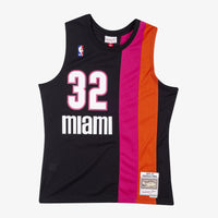Miami Heat Shaquille O'Neal 2005 Swingman Authentic Jersey - Black