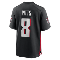 Atlanta Falcons Kyle Pitts Black Game Jersey