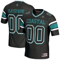 Coastal Carolina Chanticleers NIL Lightweight Collegiate Football Fashion Jersey - Black