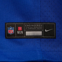 Buffalo Bills Frank Reich Royal Game Retired Player Jersey
