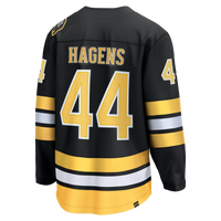 Boston Bruins James Hagens Black Breakaway Jersey