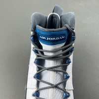 Low Top Sneakers, Blue White Gray Colorway, Lace Up Design, Casual Gift for Sneaker Fans
