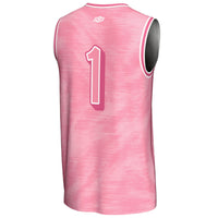 #1 Oklahoma State Cowboys Lightweight Basketball Fashion Jersey - Pink