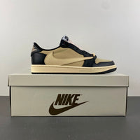 Low Top Sneakers, Khaki Black Colorway, Leather Footwear, Reverse Hook Design, Lace Up Design, Casual Gift for Sneaker Fans