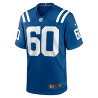 Indianapolis Colts Tanor Bortolini Royal Game Jersey