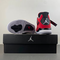 Mid Top Sneakers, Red Black Colorway, Lace Up Design, Casual Gift for Sneaker Fans