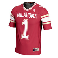 #1 Oklahoma Sooners Football Jersey - Crimson