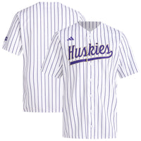 White Washington Huskies Replica Baseball Jersey