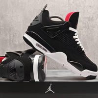 Mid Top Sneakers, Black White Colorway, Lace Up Design, Casual Gift for Sneaker Fans