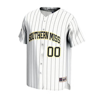 Southern Miss Golden Eagles NIL Pick-A-Player Lightweight Baseball Jersey - White