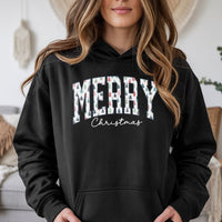 Festive Holiday Season Sweatshirt, Merry Christmas Pine Tree Hoodie, Winter Christmas Tree Pullover, Comfy Xmas Present Hooded Sweatshirt