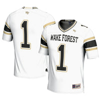#1 Wake Forest Demon Deacons Football Jersey - White
