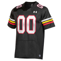 Maryland Terrapins Pick-A-Player NIL Replica Football Jersey - Black