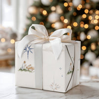 Star of Bethlehem Gift Wrap, Good Shepherd Wrapping Paper, Religious Christmas Wrapping Paper, Christian Holiday Wrapping Paper