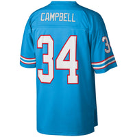 Houston Oilers Earl Campbell Light Blue Legacy Replica Jersey
