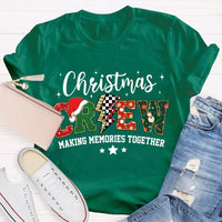 Making Memories Together Holiday Shirt, Christmas Crew Shirt, Family Matching Christmas Tee, Group Holiday Graphic Shirt, Christmas Present